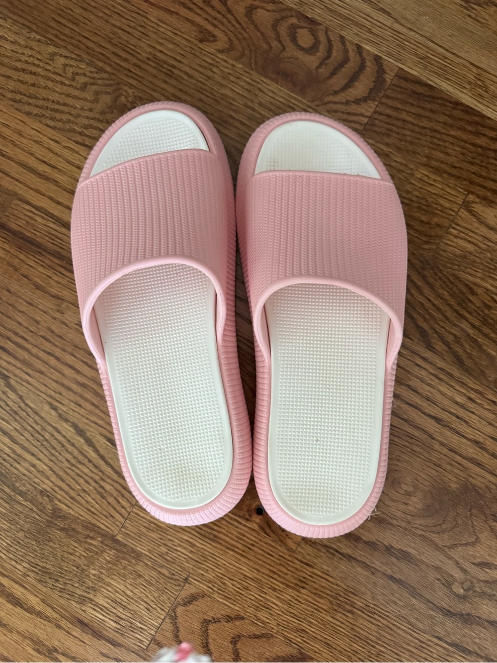 Pink Slide Sandals for Women - Lightweight Comfort